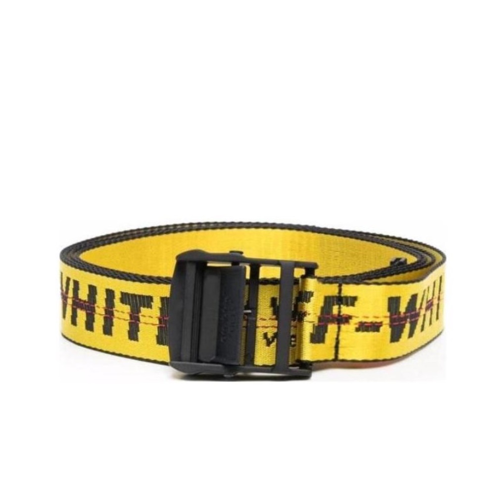Off-White Classic Yellow Industrial Belt
